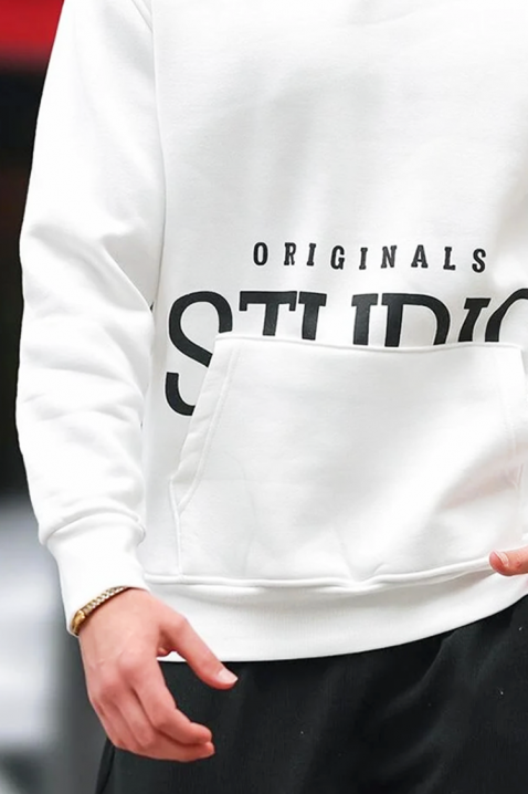 Muška dukserica MAREFO WHITE, Boja: bijela, IVET.HR - MODERNA ODJEĆA