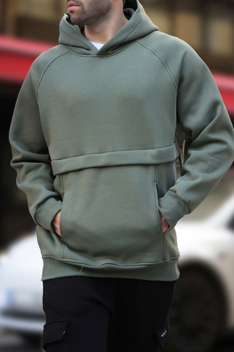 Muška dukserica MIROXO OLIVE, Boja: maslinastozelena, IVET.HR - MODERNA ODJEĆA