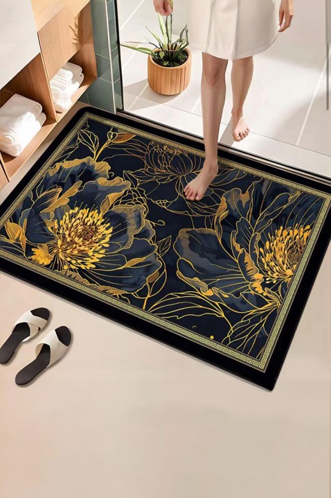 Prostirka za kupaonicu BIORENA, Boja: crna, IVET.HR - MODERNA ODJEĆA