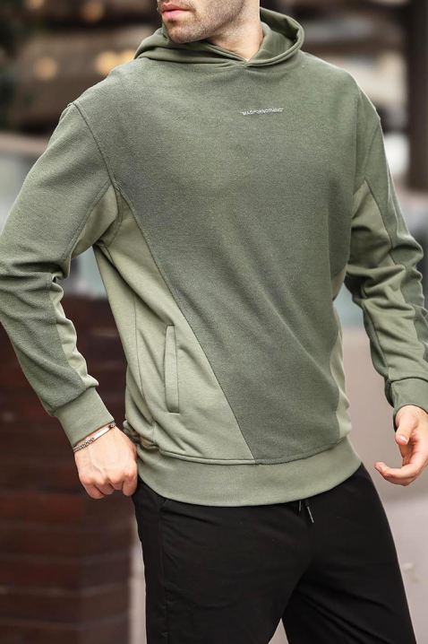 Muška dukserica BARHEN KHAKI, Boja: kaki, IVET.HR - MODERNA ODJEĆA