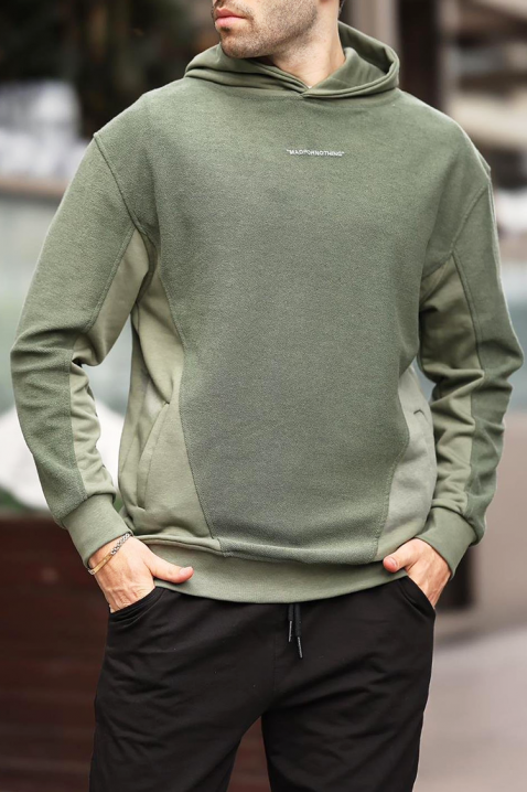 Muška dukserica BARHEN KHAKI, Boja: kaki, IVET.HR - MODERNA ODJEĆA