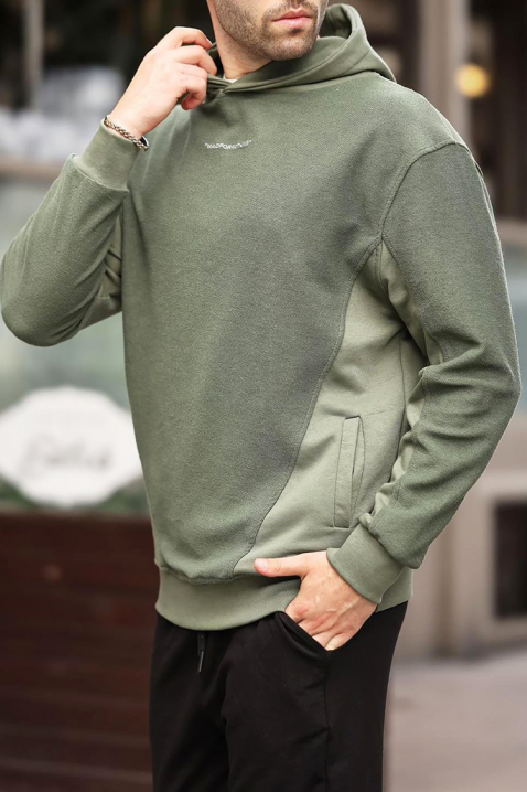 Muška dukserica BARHEN KHAKI, Boja: kaki, IVET.HR - MODERNA ODJEĆA