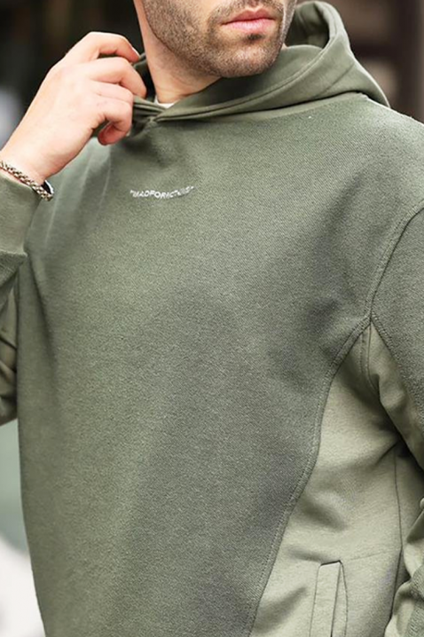 Muška dukserica BARHEN KHAKI, Boja: kaki, IVET.HR - MODERNA ODJEĆA