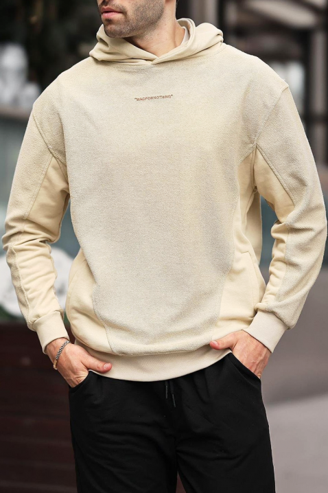 Muška dukserica BARHEN BEIGE, Boja: bež, IVET.HR - MODERNA ODJEĆA