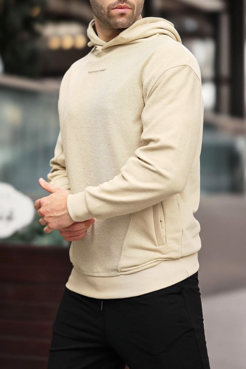 Muška dukserica BARHEN BEIGE, Boja: bež, IVET.HR - MODERNA ODJEĆA