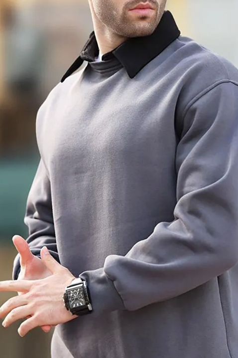 Muška dukserica KERJEN GRAFIT, Boja: grafitna, IVET.HR - MODERNA ODJEĆA