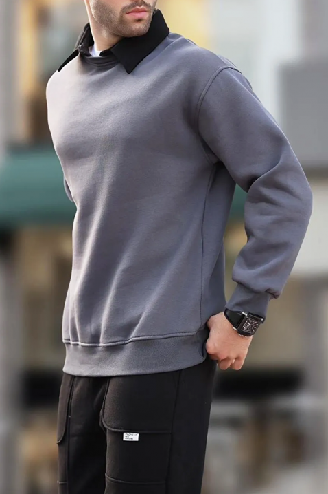 Muška dukserica KERJEN GRAFIT, Boja: grafitna, IVET.HR - MODERNA ODJEĆA