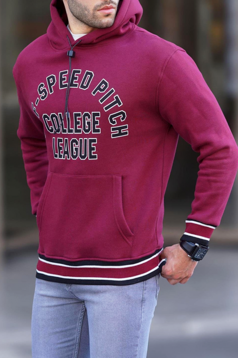 Muška dukserica FRELDO BORDO, Boja: bordo, IVET.HR - MODERNA ODJEĆA