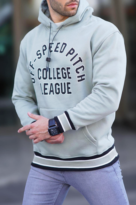 Muška dukserica FRELDO MINT, Boja: mente, IVET.HR - MODERNA ODJEĆA