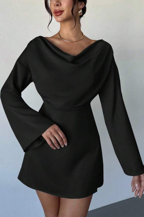 Haljina MOGLERA, Boja: crna, IVET.HR - MODERNA ODJEĆA