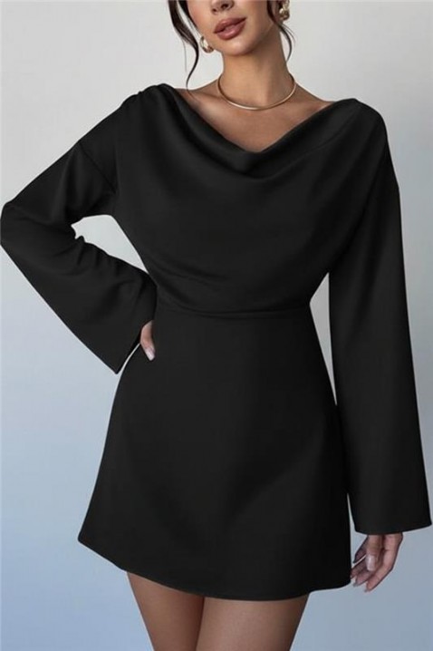 Haljina MOGLERA, Boja: crna, IVET.HR - MODERNA ODJEĆA