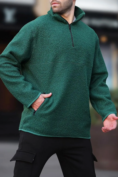 Muška dukserica VIMIR GREEN, Boja: zelena, IVET.HR - MODERNA ODJEĆA