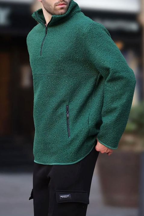 Muška dukserica VIMIR GREEN, Boja: zelena, IVET.HR - MODERNA ODJEĆA