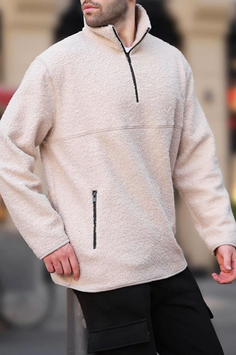 Muška dukserica VIMIR BEIGE, Boja: bež, IVET.HR - MODERNA ODJEĆA