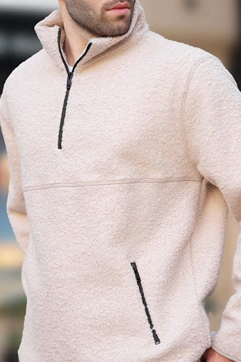 Muška dukserica VIMIR BEIGE, Boja: bež, IVET.HR - MODERNA ODJEĆA