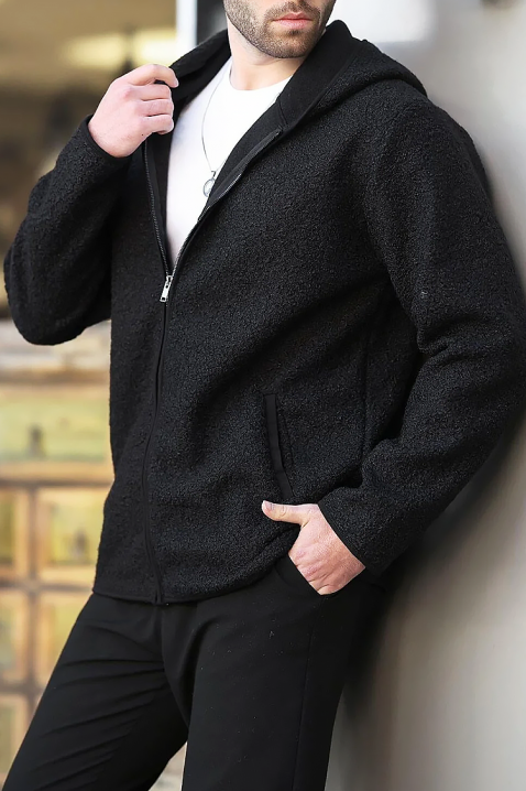 Muška dukserica TERONDO, Boja: crna, IVET.HR - MODERNA ODJEĆA