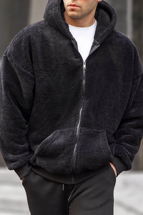 Muška dukserica MIGELO BLACK, Boja: crna, IVET.HR - MODERNA ODJEĆA