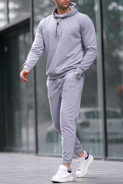 Muški komplet MIRTOLO GREY, Boja: siva, IVET.HR - MODERNA ODJEĆA