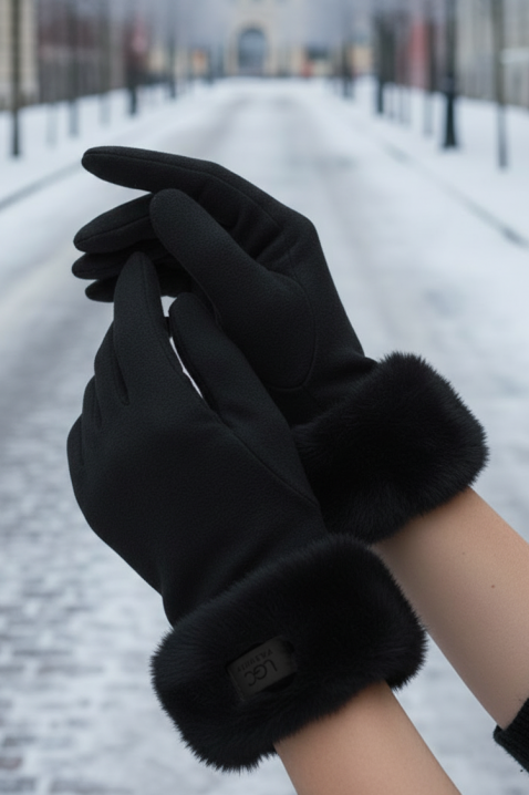 Ženske rukavice ELIORJA BLACK, Boja: crna, IVET.HR - MODERNA ODJEĆA