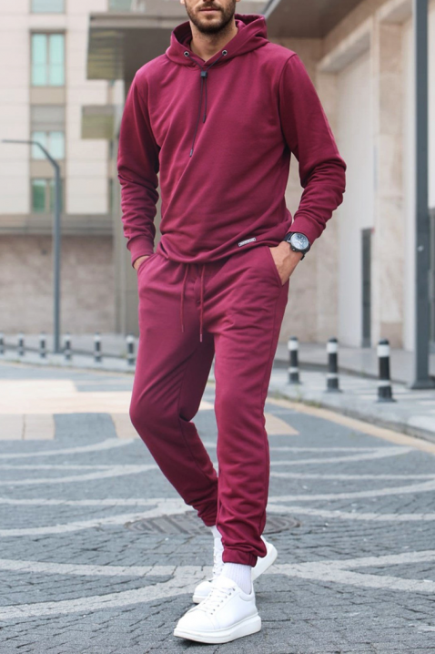 Muški komplet MIRTOLO BORDO, Boja: bordo, IVET.HR - MODERNA ODJEĆA