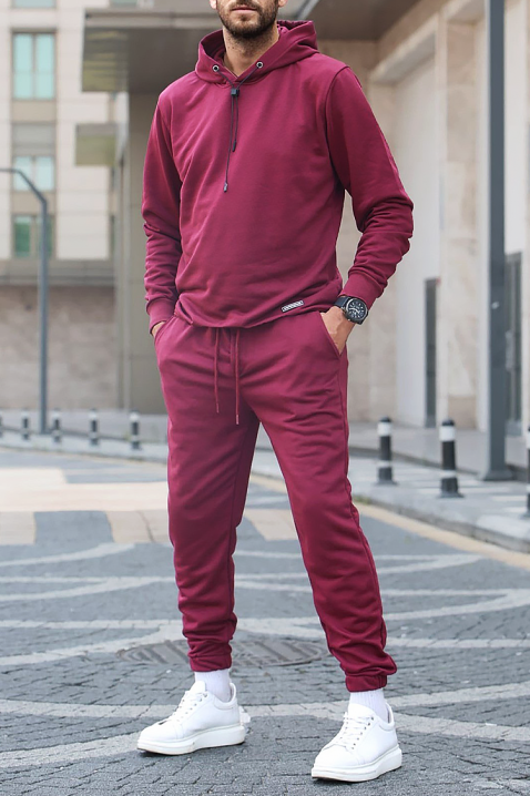 Muški komplet MIRTOLO BORDO, Boja: bordo, IVET.HR - MODERNA ODJEĆA