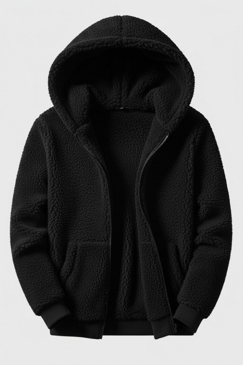 Muška dukserica MIGELO BLACK, Boja: crna, IVET.HR - MODERNA ODJEĆA