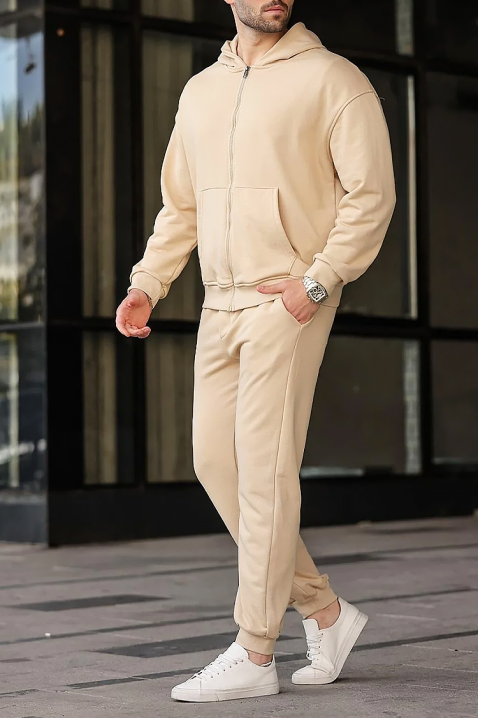 Muška dukserica JEREZO BEIGE, Boja: bež, IVET.HR - MODERNA ODJEĆA