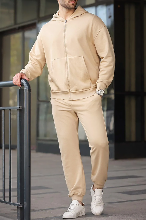 Muška dukserica JEREZO BEIGE, Boja: bež, IVET.HR - MODERNA ODJEĆA