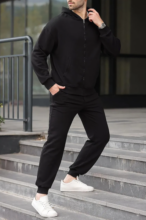 Muški komplet JEREZO BLACK, Boja: crna, IVET.HR - MODERNA ODJEĆA