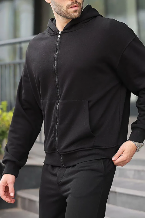 Muški komplet JEREZO BLACK, Boja: crna, IVET.HR - MODERNA ODJEĆA