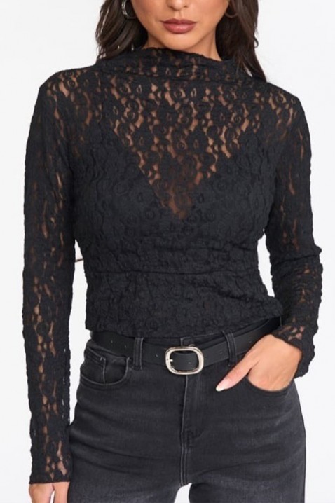 Ženska bluza FEROKSA BLACK, Boja: crna, IVET.HR - MODERNA ODJEĆA