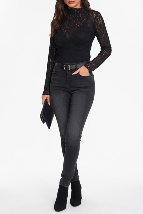 Ženska bluza FEROKSA BLACK, Boja: crna, IVET.HR - MODERNA ODJEĆA