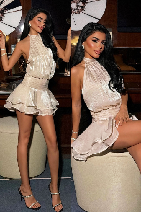 Haljina NEBRALDA BEIGE, Boja: bež, IVET.HR - MODERNA ODJEĆA