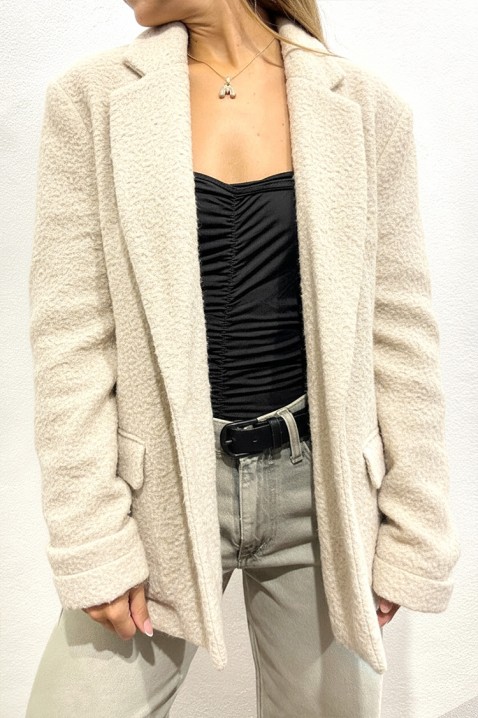 Sako BROVELZA ECRU, Boja: drap, IVET.HR - MODERNA ODJEĆA