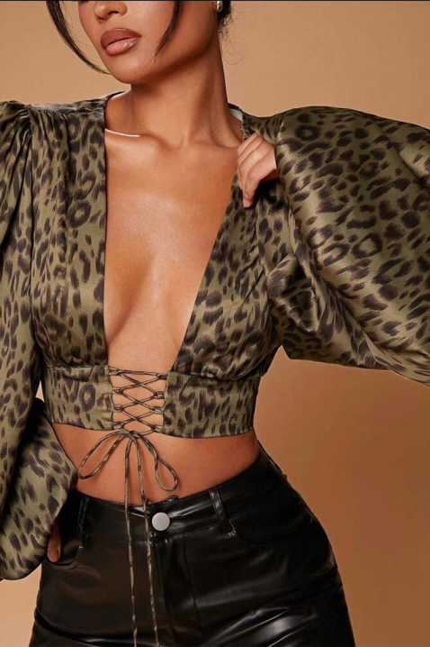 Ženska bluza AVELGOTA, Boja: leopard, IVET.HR - MODERNA ODJEĆA