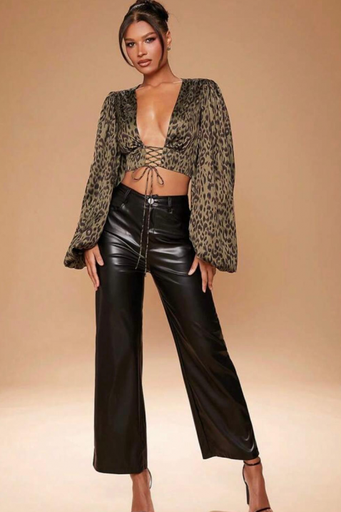 Ženska bluza AVELGOTA, Boja: leopard, IVET.HR - MODERNA ODJEĆA