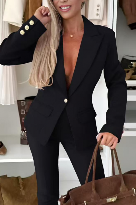 Komplet SELEVITA BLACK, Boja: crna, IVET.HR - MODERNA ODJEĆA