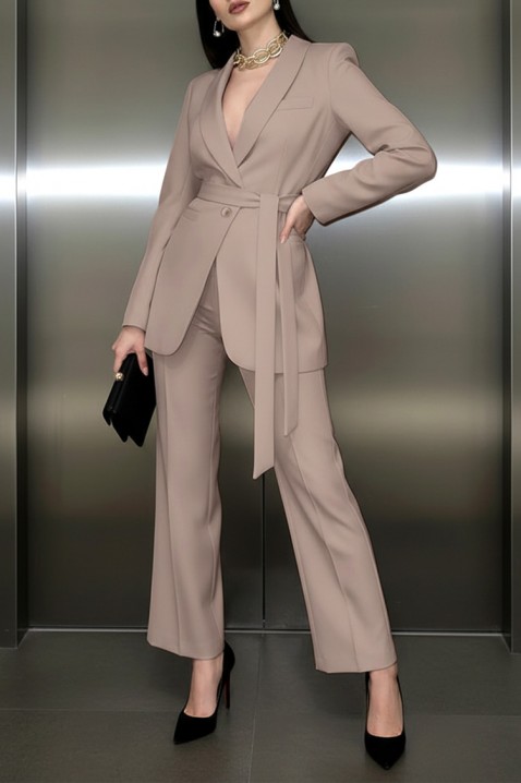 Komplet TENVARA BEIGE, Boja: bež, IVET.HR - MODERNA ODJEĆA