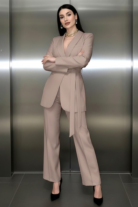 Komplet TENVARA BEIGE, Boja: bež, IVET.HR - MODERNA ODJEĆA