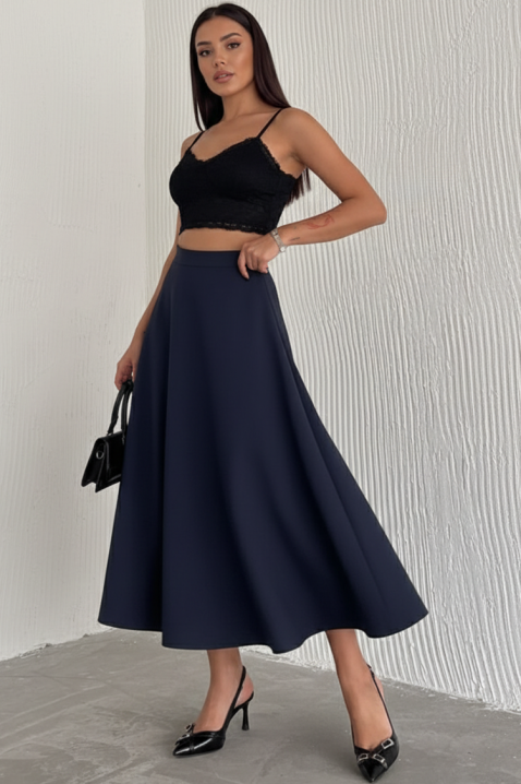 Suknja VRELONZA NAVY, Boja: tamnoplava, IVET.HR - MODERNA ODJEĆA