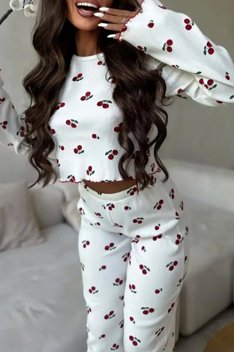 Pidžama CHERZILDA, Boja: bijela, IVET.HR - MODERNA ODJEĆA