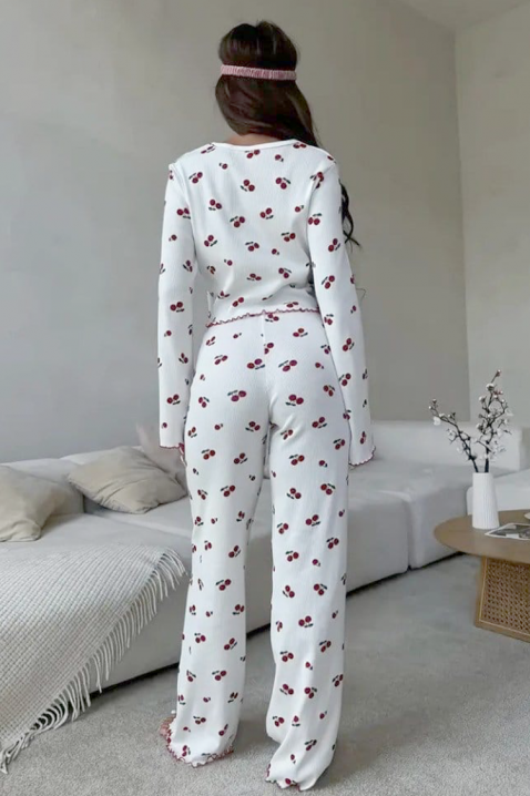 Pidžama CHERZILDA, Boja: bijela, IVET.HR - MODERNA ODJEĆA