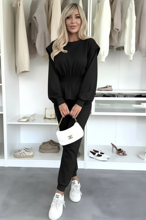 Komplet ESMEROLDA BLACK, Boja: crna, IVET.HR - MODERNA ODJEĆA