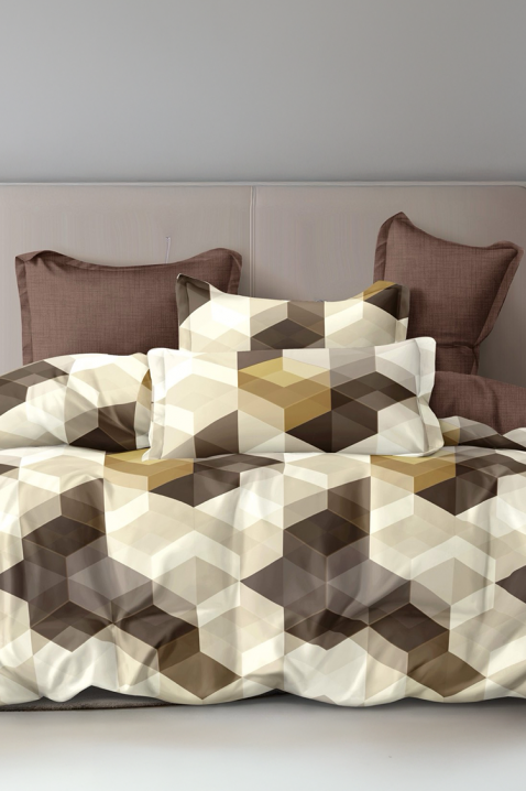 Komplet posteljina VELMOSY 200x220 pamuk - 4 dijela, Boja: višebojna, IVET.HR - MODERNA ODJEĆA