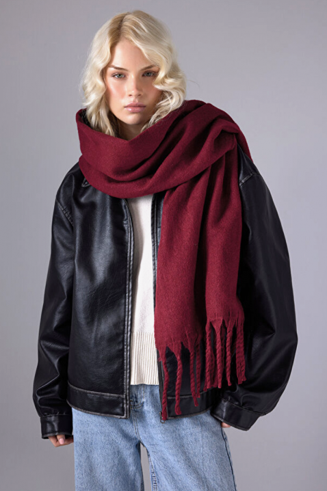 Šal KAPRINZA BORDO, Boja: bordo, IVET.HR - MODERNA ODJEĆA