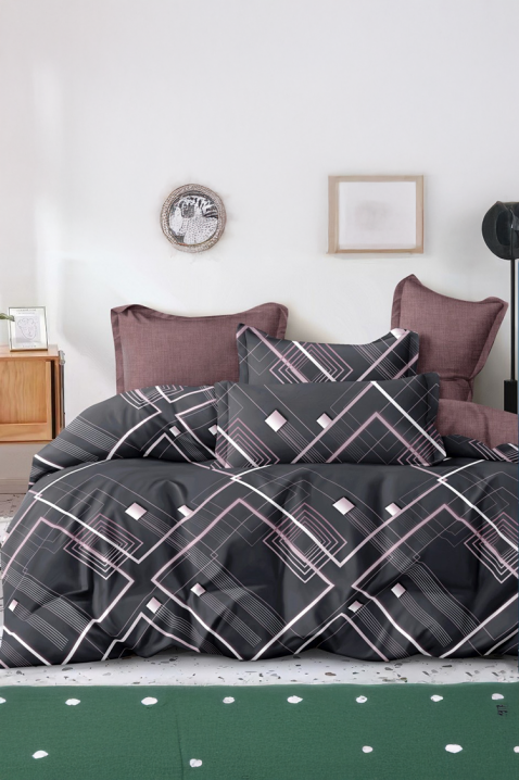 Komplet posteljina VERMODY 200x220 pamuk - 4 dijela, Boja: višebojna, IVET.HR - MODERNA ODJEĆA