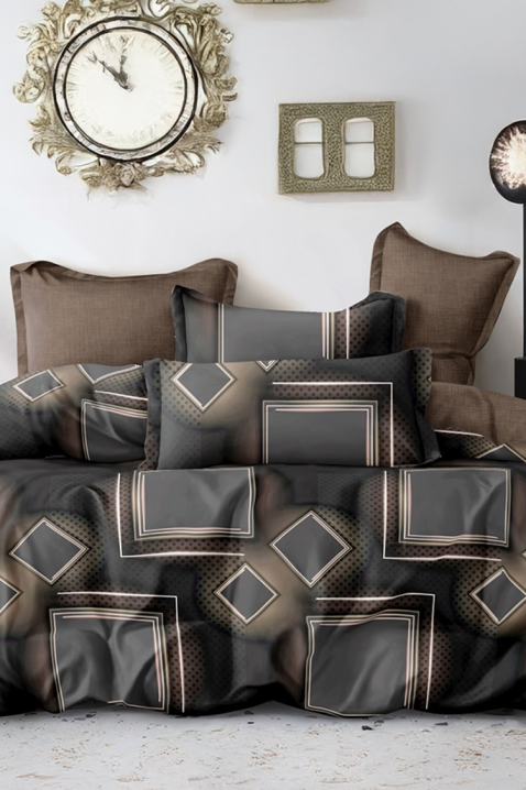 Komplet posteljina MARFOLDY 200x220 pamuk - 4 dijela, Boja: višebojna, IVET.HR - MODERNA ODJEĆA