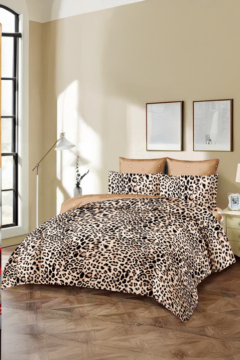 Komplet posteljina XELDERY 200x220 pamuk - 4 dijela, Boja: bež, IVET.HR - MODERNA ODJEĆA