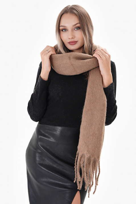 Šal SHARMALDA BEIGE, Boja: bež, IVET.HR - MODERNA ODJEĆA