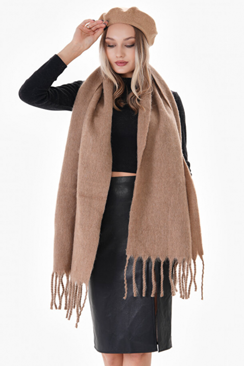 Šal SHARMALDA BEIGE, Boja: bež, IVET.HR - MODERNA ODJEĆA